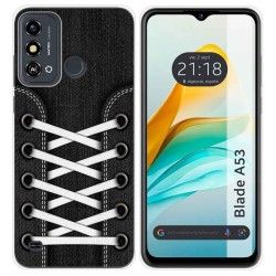 Funda Silicona para Zte Blade A53 diseño Zapatillas 02 Dibujos