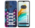 Funda Silicona para Zte Blade A53 diseño Zapatillas 06 Dibujos