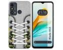 Funda Silicona para Zte Blade A53 diseño Zapatillas 08 Dibujos
