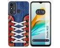 Funda Silicona para Zte Blade A53 diseño Zapatillas 11 Dibujos