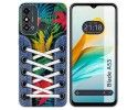 Funda Silicona para Zte Blade A53 diseño Zapatillas 12 Dibujos