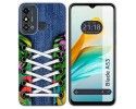 Funda Silicona para Zte Blade A53 diseño Zapatillas 13 Dibujos