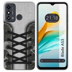 Funda Silicona para Zte Blade A53 diseño Zapatillas 16 Dibujos