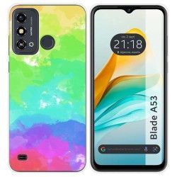 Funda Silicona para Zte Blade A53 diseño Acuarela 03 Dibujos