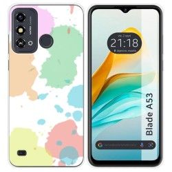 Funda Silicona para Zte Blade A53 diseño Acuarela 05 Dibujos