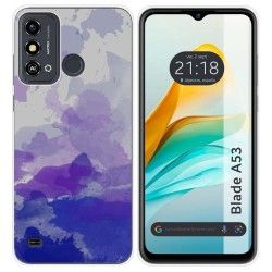 Funda Silicona para Zte Blade A53 diseño Acuarela 09 Dibujos