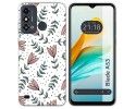 Funda Silicona para Zte Blade A53 diseño Flores 01 Dibujos