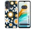 Funda Silicona para Zte Blade A53 diseño Flores 08 Dibujos
