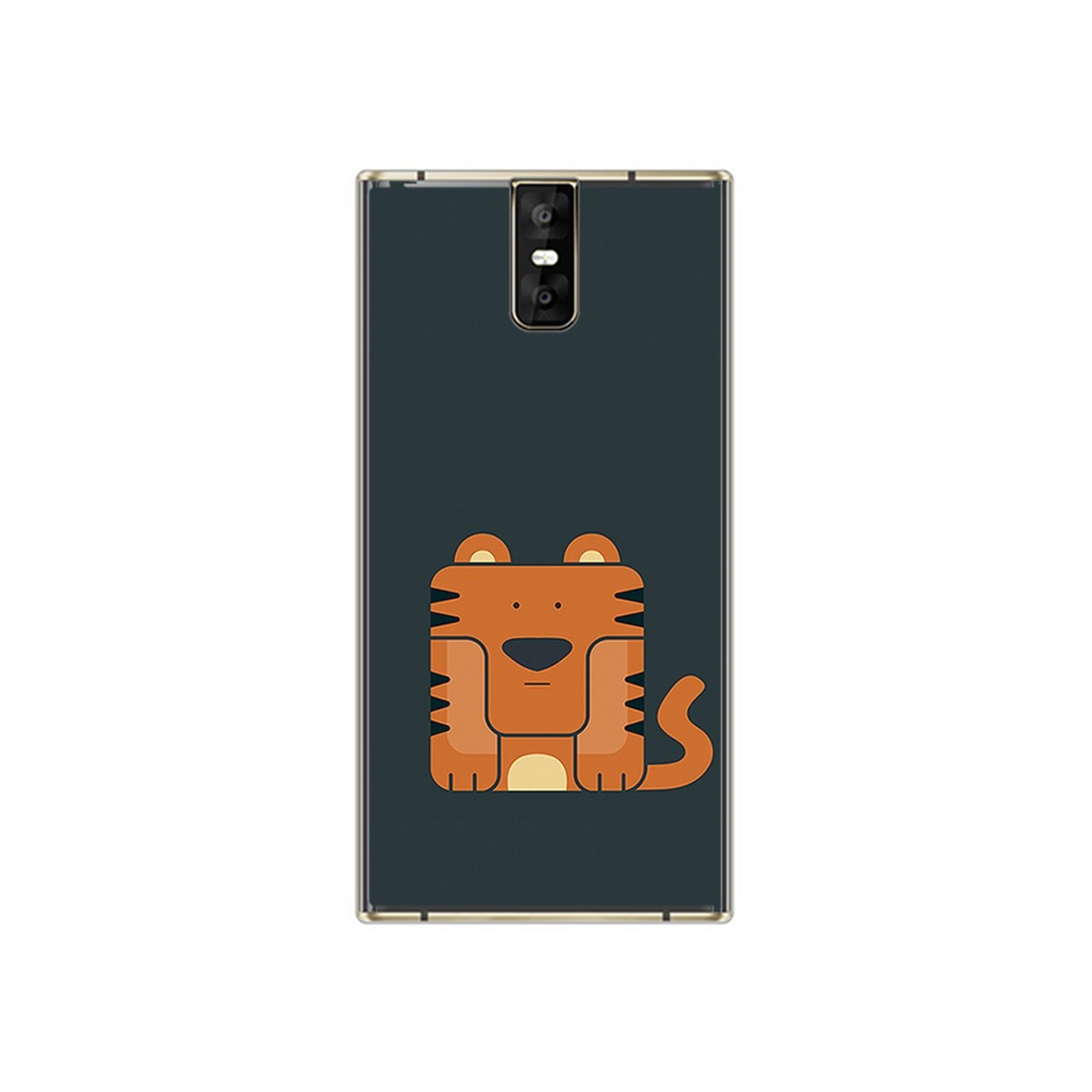 Funda Gel Tpu para Oukitel K3 Diseño Tigre Dibujos