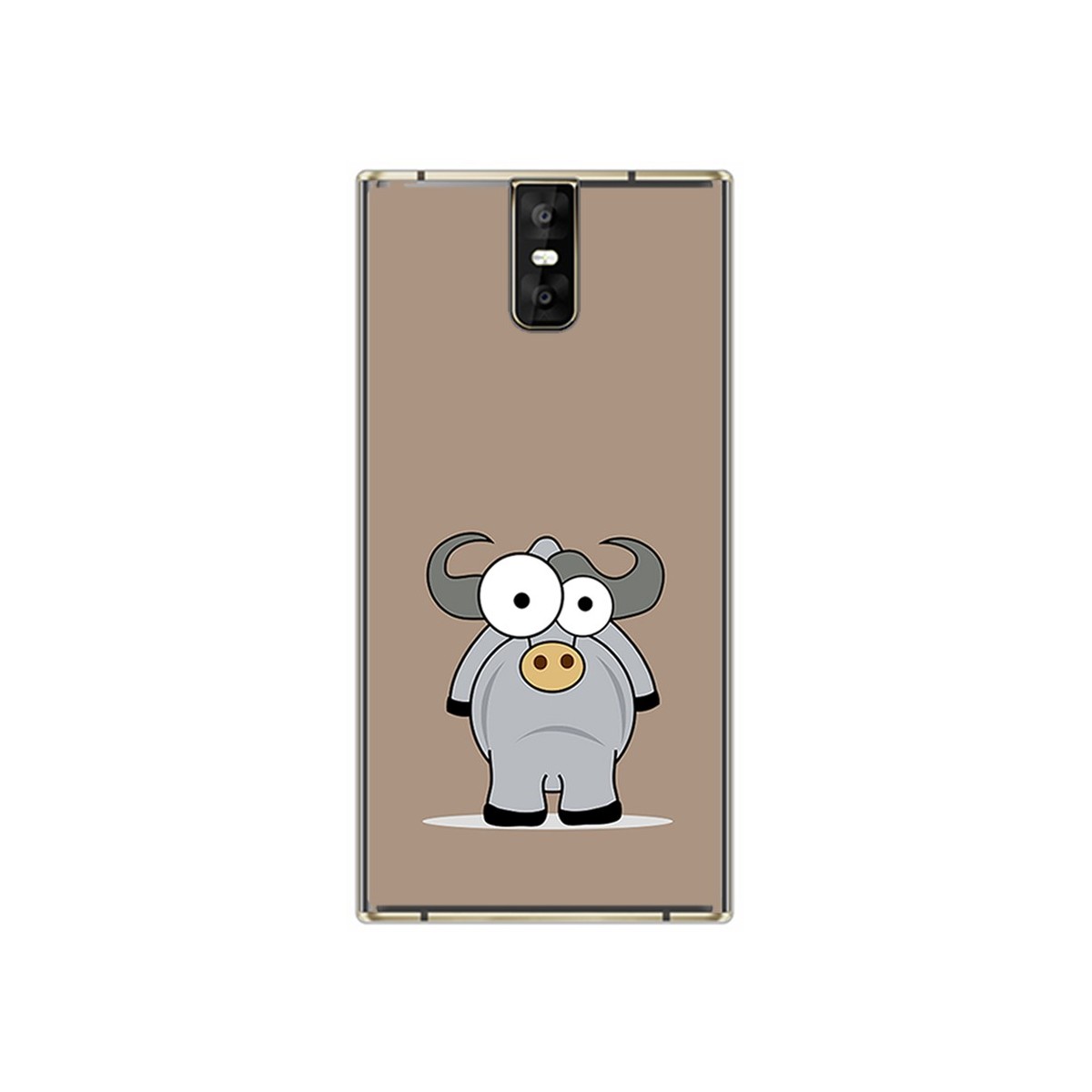 Funda Gel Tpu para Oukitel K3 Diseño Toro Dibujos