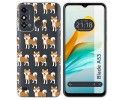Funda Silicona para Zte Blade A53 diseño Perros 08 Dibujos