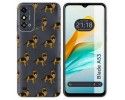 Funda Silicona para Zte Blade A53 diseño Perros 09 Dibujos