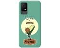 Funda Silicona Líquida Verde para TCL 406 diseño Culo Natural Dibujos