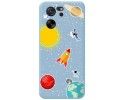 Funda Silicona Líquida Azul para Xiaomi 13T / 13T Pro 5G diseño Espacio Dibujos