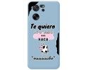 Funda Silicona Líquida Azul para Xiaomi 13T / 13T Pro 5G diseño Vaca Dibujos