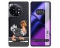 Funda Silicona Transparente para Oneplus 11 5G diseño Avestruz Dibujos