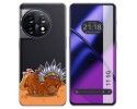 Funda Silicona Transparente para Oneplus 11 5G diseño Bufalo Dibujos