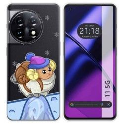 Funda Silicona Transparente para Oneplus 11 5G diseño Cabra Dibujos