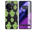 Funda Silicona Transparente para Oneplus 11 5G diseño Cactus Dibujos
