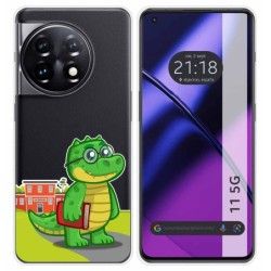 Funda Silicona Transparente para Oneplus 11 5G diseño Coco Dibujos