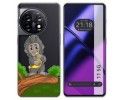 Funda Silicona Transparente para Oneplus 11 5G diseño Mono Dibujos