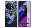 Funda Silicona Transparente para Oneplus 11 5G diseño Plumas Dibujos