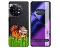 Funda Silicona Transparente para Oneplus 11 5G diseño Tigre Dibujos
