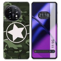 Funda Silicona para Oneplus 11 5G diseño Camuflaje 01 Dibujos
