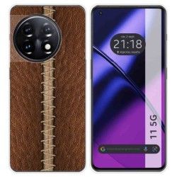 Funda Silicona para Oneplus 11 5G diseño Cuero 01 Dibujos
