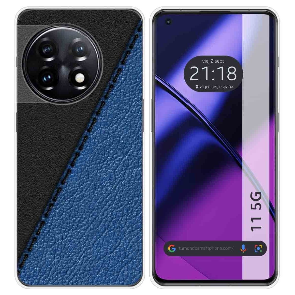 Funda Silicona para Oneplus 11 5G diseño Cuero 02 Dibujos