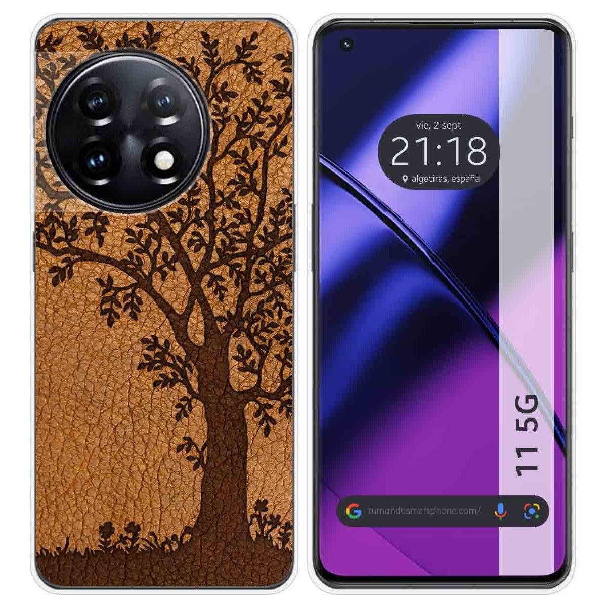 Funda Silicona para Oneplus 11 5G diseño Cuero 03 Dibujos