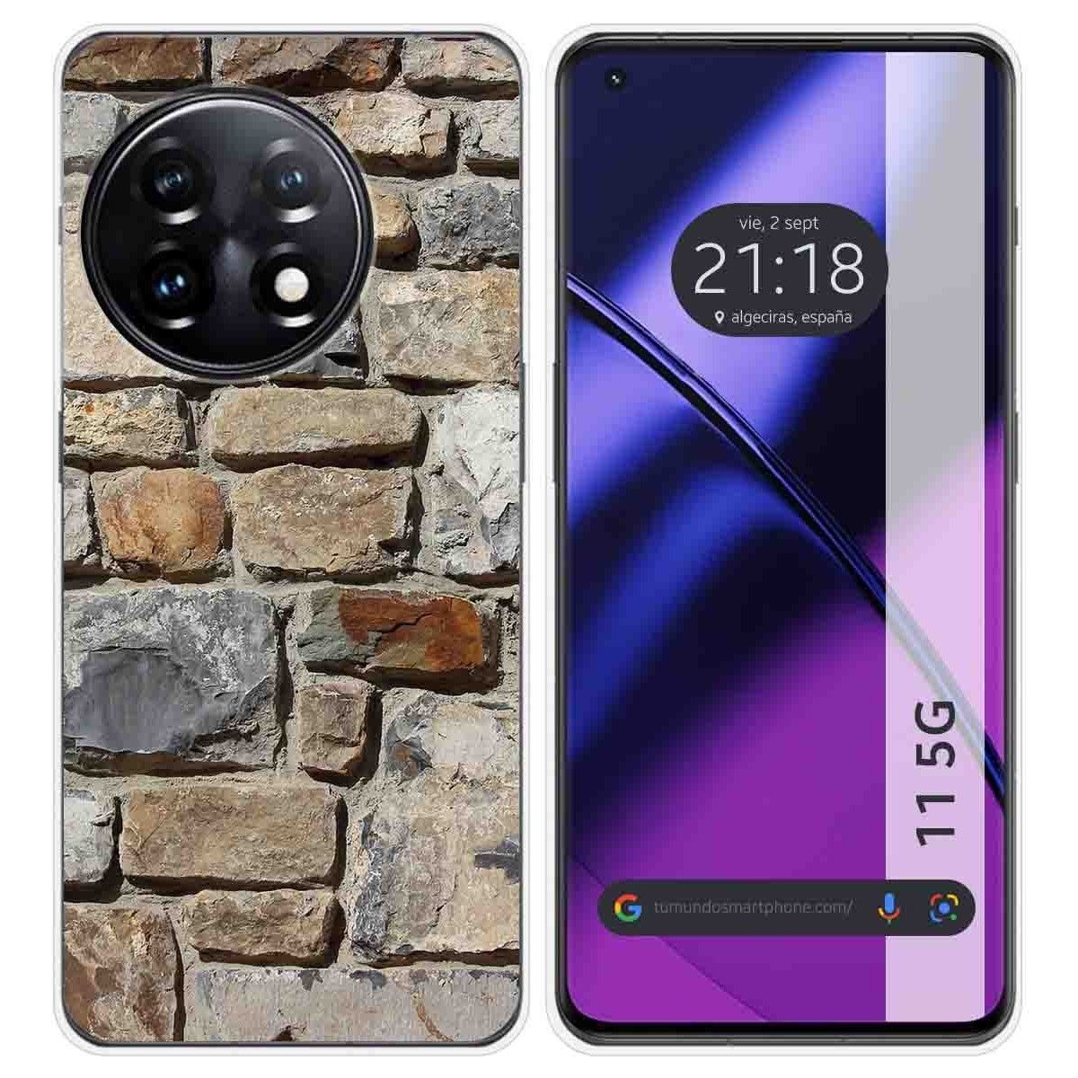 Funda Silicona para Oneplus 11 5G diseño Ladrillo 03 Dibujos