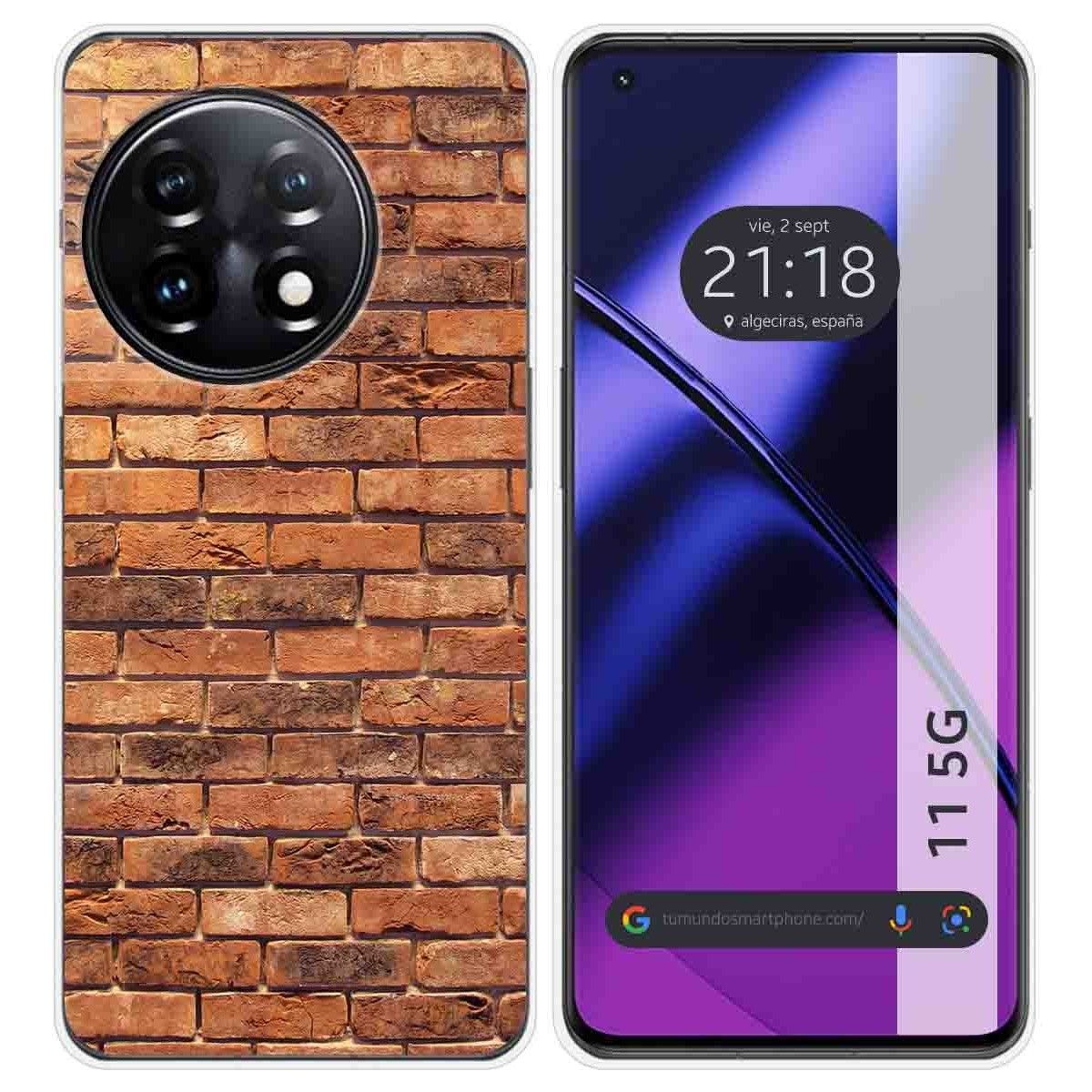 Funda Silicona para Oneplus 11 5G diseño Ladrillo 04 Dibujos