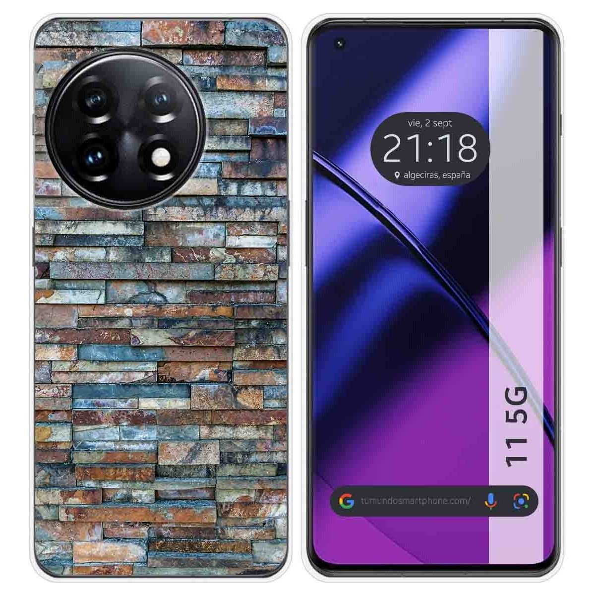 Funda Silicona para Oneplus 11 5G diseño Ladrillo 05 Dibujos
