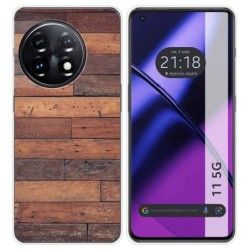 Funda Silicona para Oneplus 11 5G diseño Madera 03 Dibujos