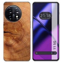 Funda Silicona para Oneplus 11 5G diseño Madera 04 Dibujos