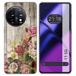 Funda Silicona para Oneplus 11 5G diseño Madera 08 Dibujos