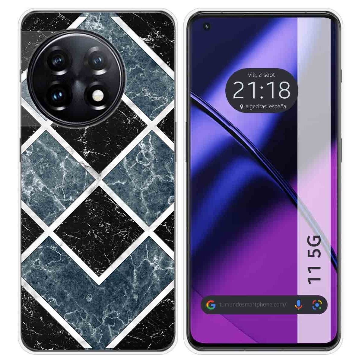 Funda Silicona para Oneplus 11 5G diseño Mármol 06 Dibujos