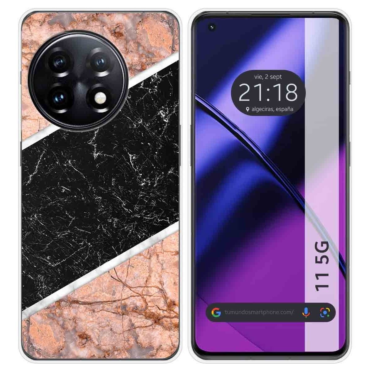 Funda Silicona para Oneplus 11 5G diseño Mármol 07 Dibujos
