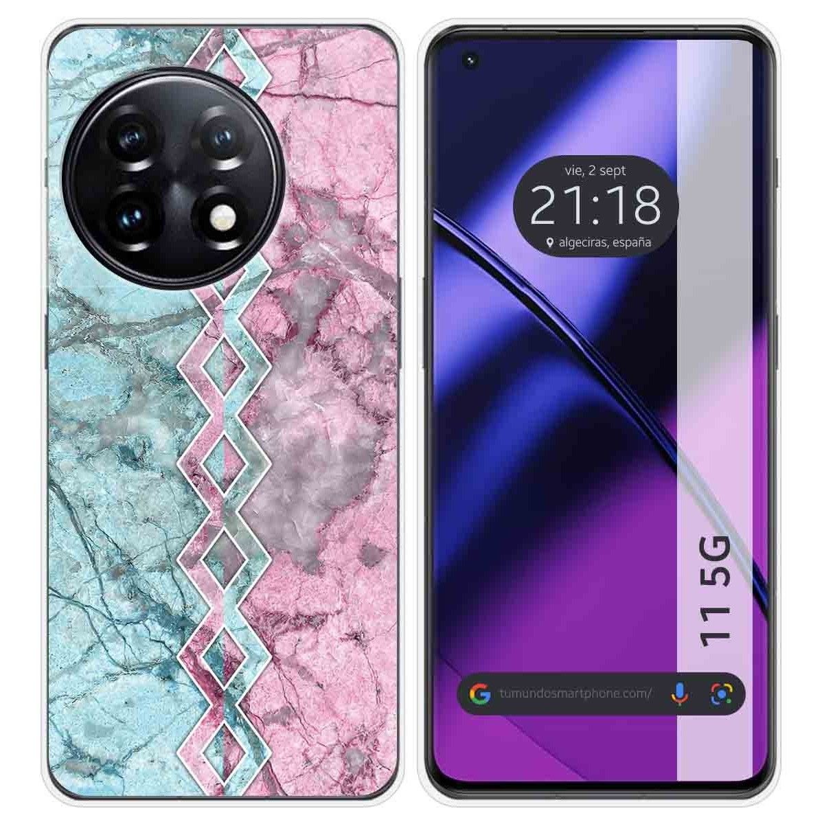 Funda Silicona para Oneplus 11 5G diseño Mármol 08 Dibujos