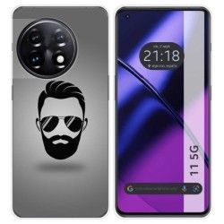 Funda Silicona para Oneplus 11 5G diseño Barba Dibujos