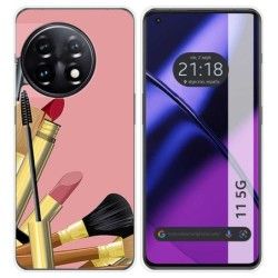 Funda Silicona para Oneplus 11 5G diseño Brochas Dibujos