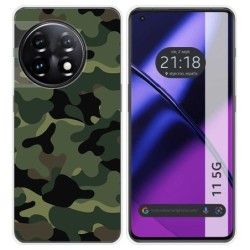 Funda Silicona para Oneplus 11 5G diseño Camuflaje Dibujos