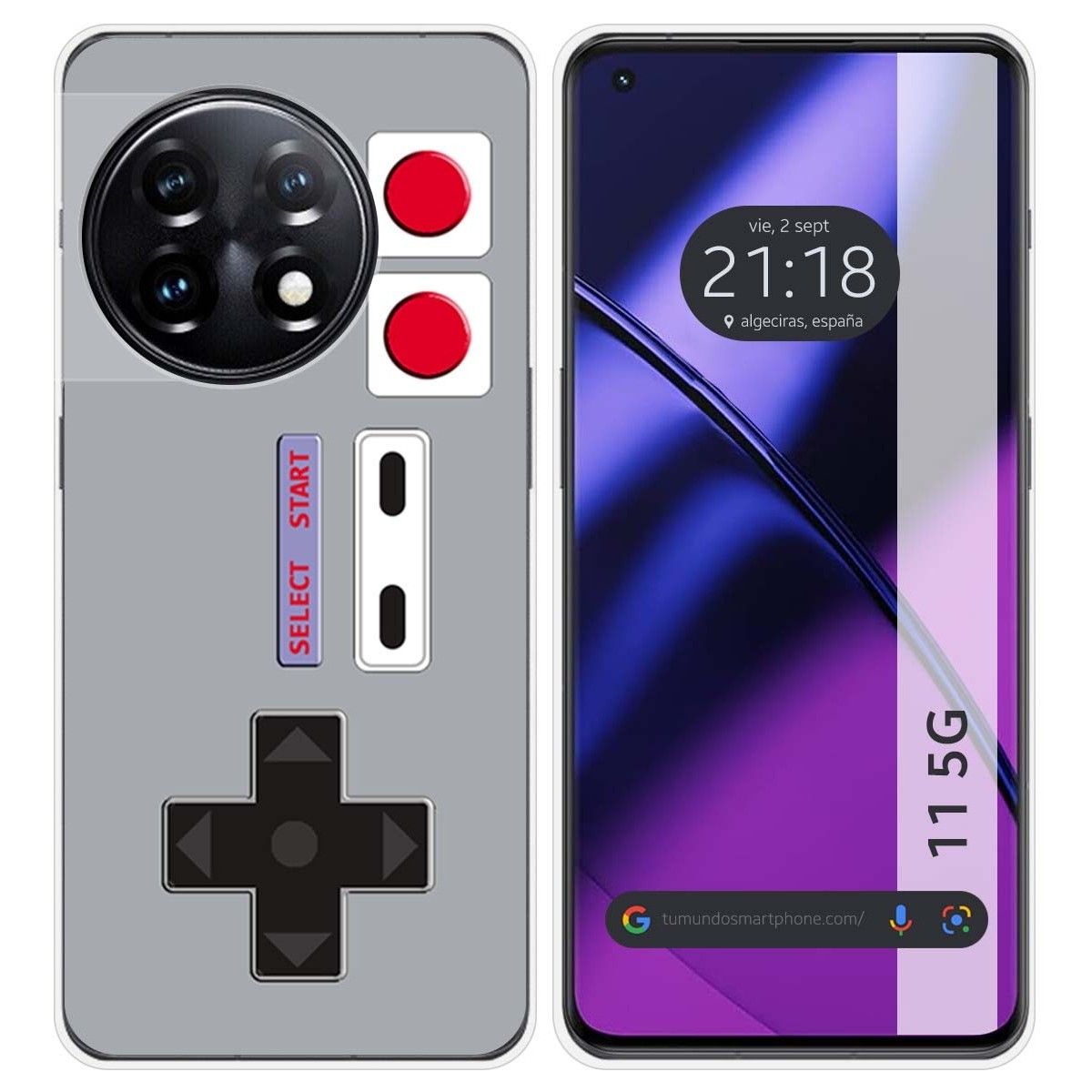 Funda Silicona para Oneplus 11 5G diseño Consola Dibujos