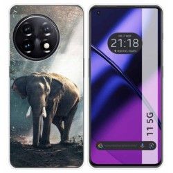 Funda Silicona para Oneplus 11 5G diseño Elefante Dibujos