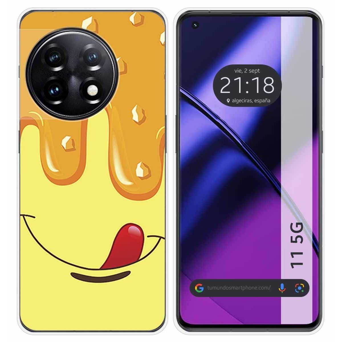 Funda Silicona para Oneplus 11 5G diseño Helado Vainilla Dibujos