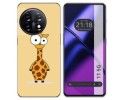 Funda Silicona para Oneplus 11 5G diseño Jirafa Dibujos