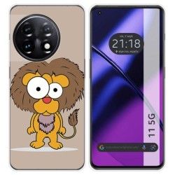Funda Silicona para Oneplus 11 5G diseño Leon Dibujos