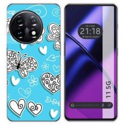 Funda Silicona para Oneplus 11 5G diseño Mariposas Dibujos