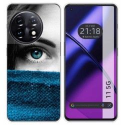 Funda Silicona para Oneplus 11 5G diseño Ojo Dibujos